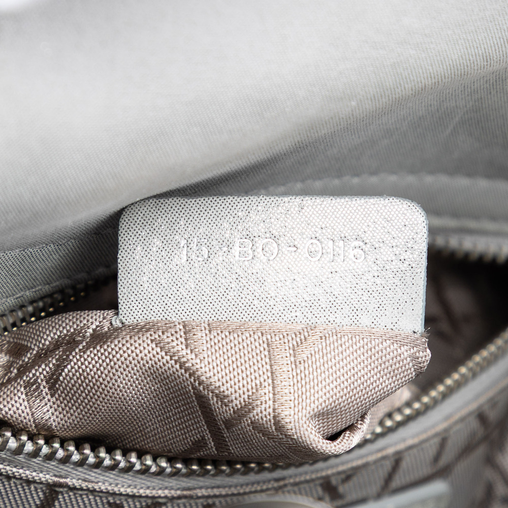 Pre-Loved Dior Mini Iridescent Lambskin Cannage Lady Dior - Picture 6 of 7